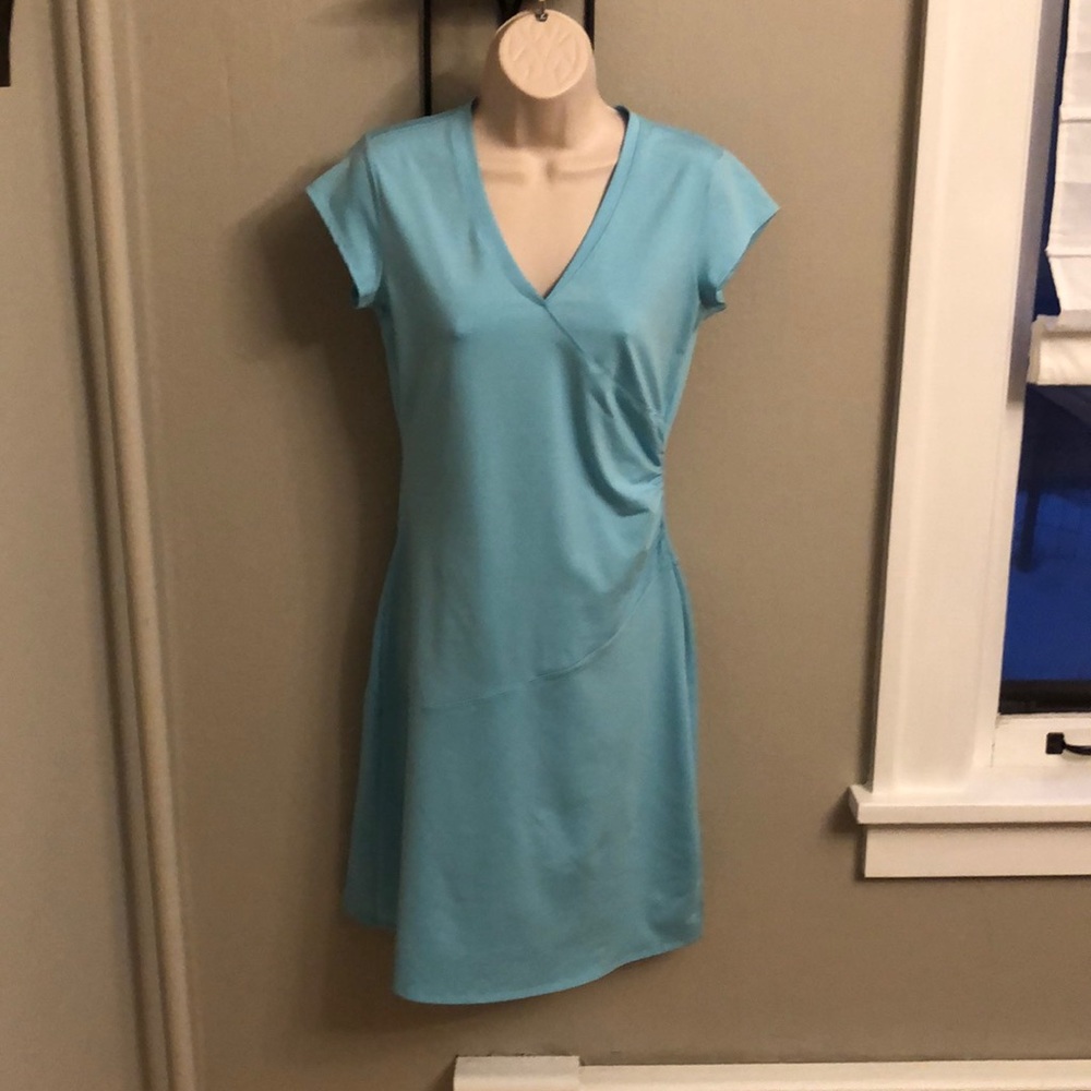 Athleta Light Turquoise Blue Dress Sz XS